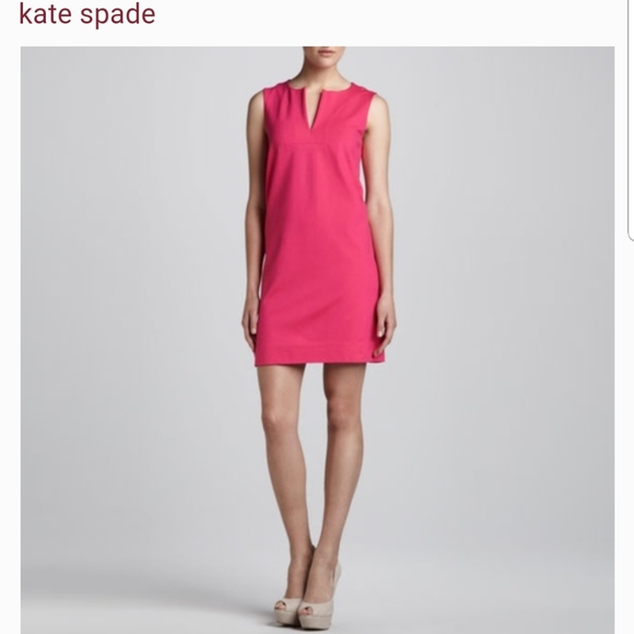 Kate Spade pink Keri sleevelesssheath dress size 8